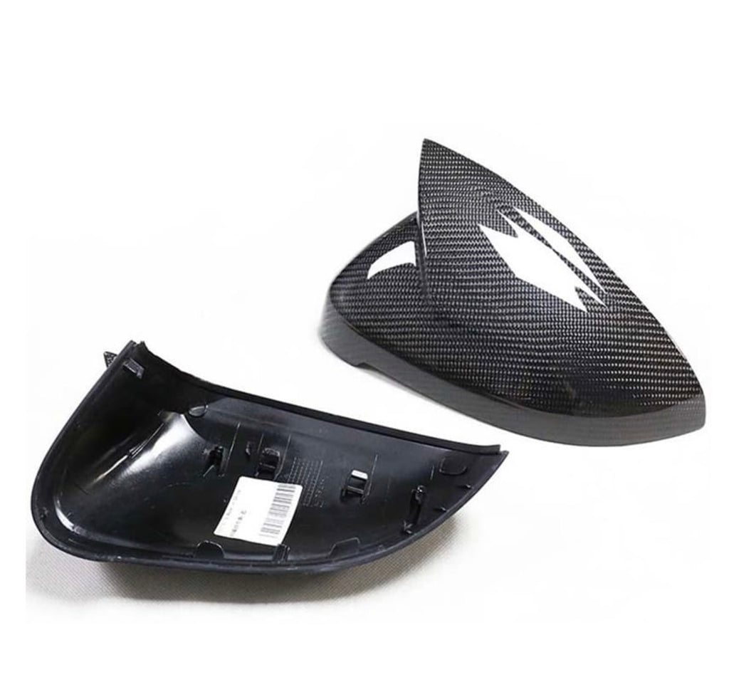 Carbon Fiber Mirror Caps for Audi A4 S4 RS4 A5 S5 RS5 2016-2024(With Lane Assist)