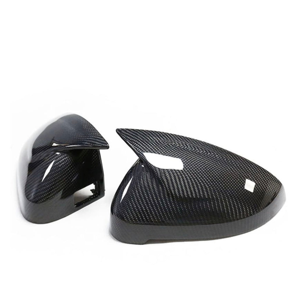 Carbon Fiber Mirror Caps for Audi A4 S4 RS4 A5 S5 RS5 2016-2024(With Lane Assist)