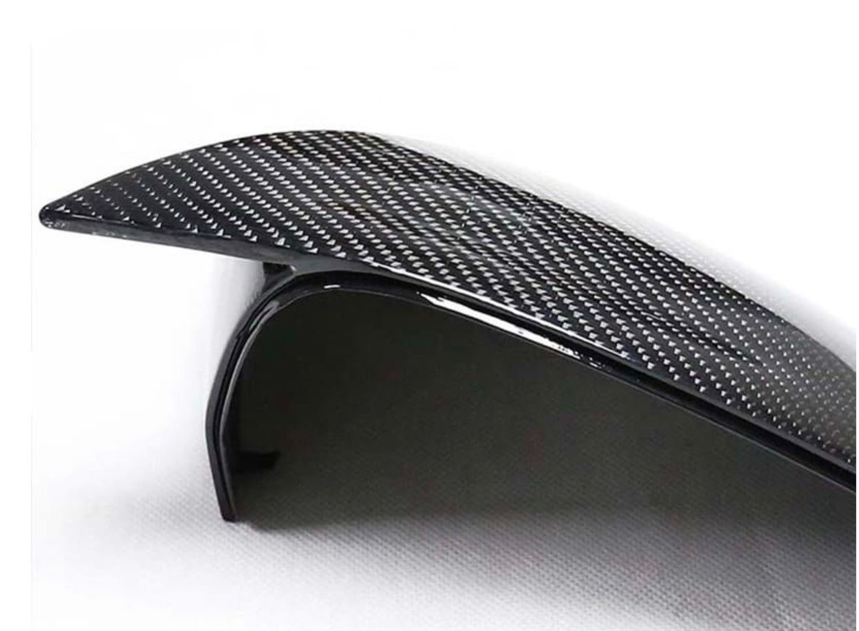 Carbon Fiber Mirror Caps for Audi A4 S4 RS4 A5 S5 RS5 2016-2024(With Lane Assist)