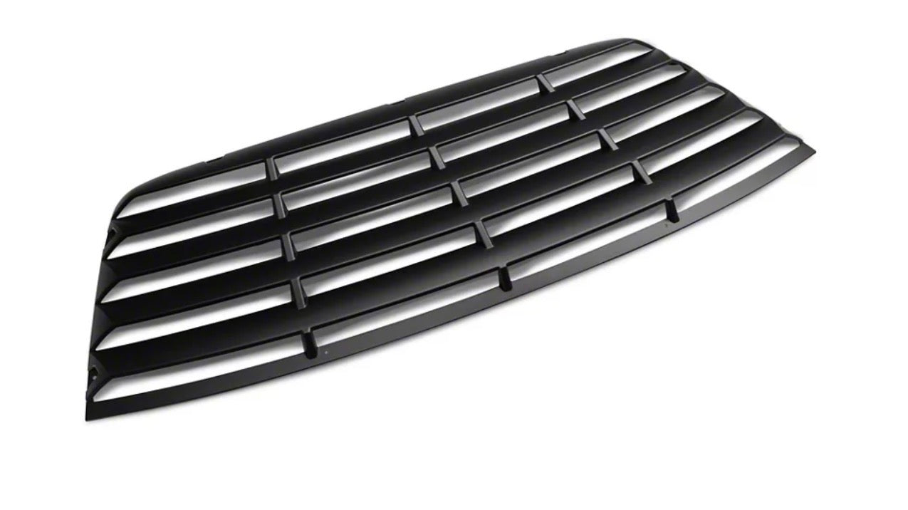 08-23 Dodge Challenger Rear Window Louvers (Matte Black)