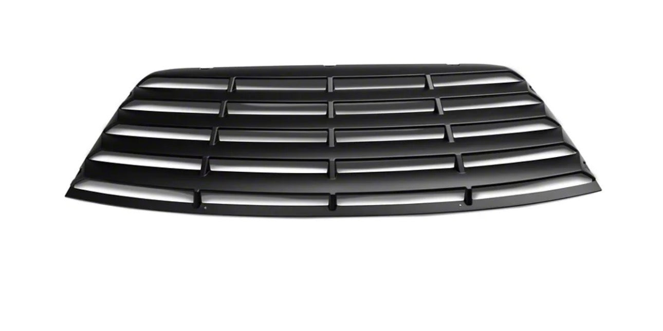 08-23 Dodge Challenger Rear Window Louvers (Matte Black)