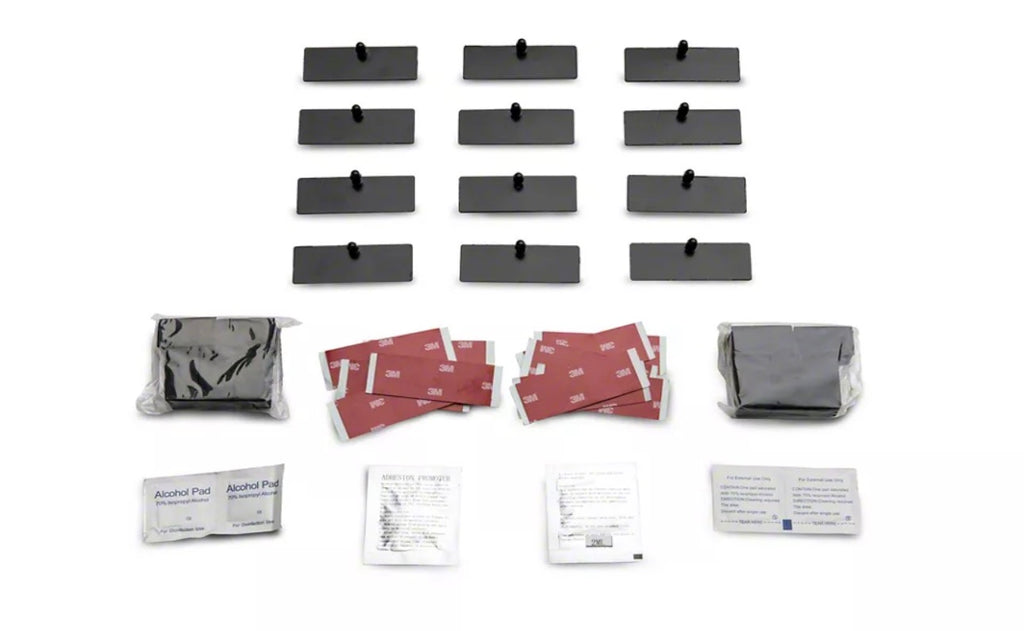 08-23 Dodge Challenger Rear Window Louvers (Matte Black)
