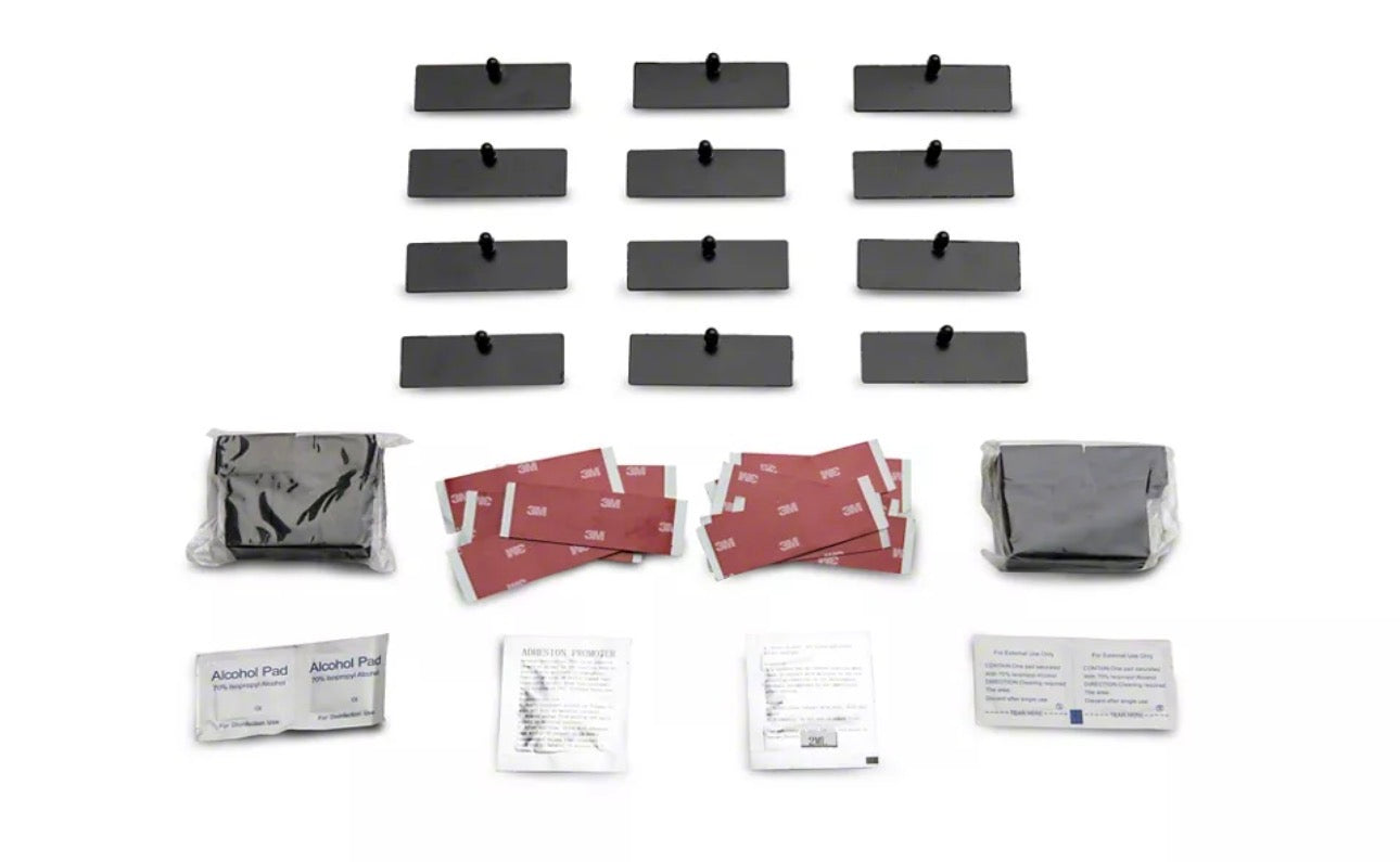 08-23 Dodge Challenger Rear Window Louvers (Matte Black)