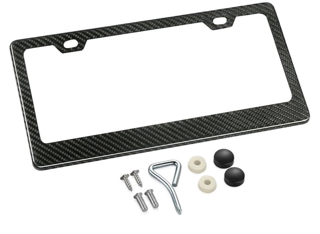 Carbon Fiber License Plate Frame