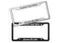 Stainless Steel Custom License Plate Frame