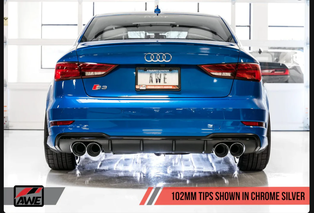 AWE Tuning Audi 8V S3 Sedan SwitchPath Exhaust System